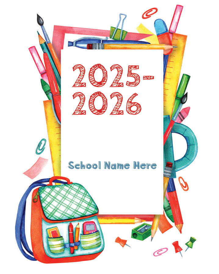 School Premium Design Cover - PP42