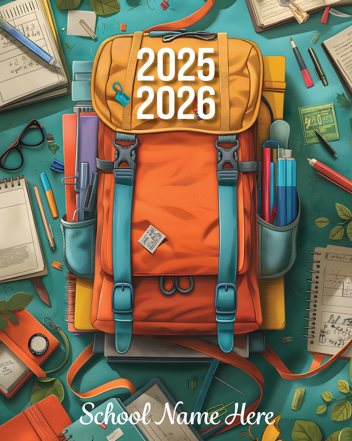 School Premium Design Cover - PP44