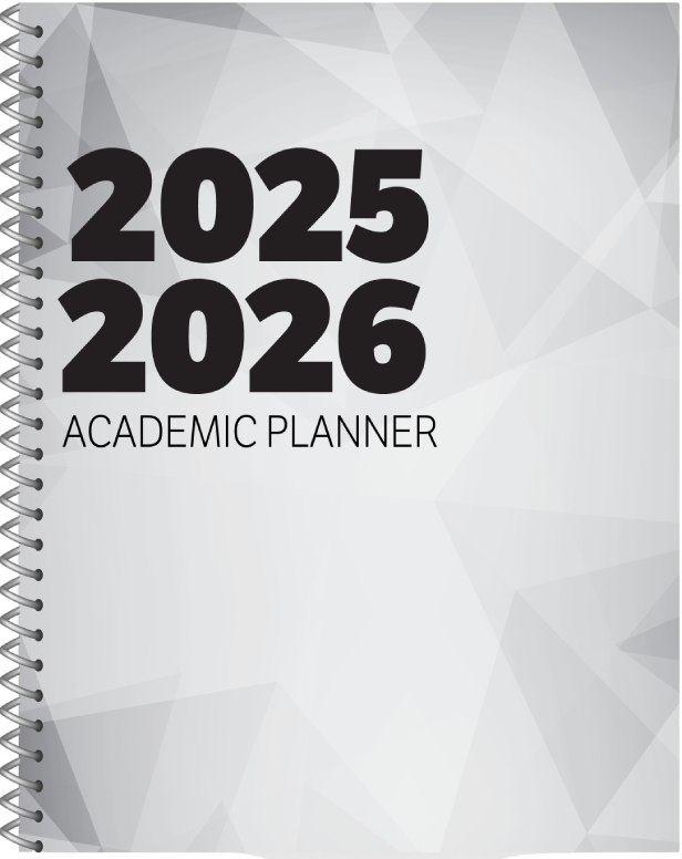 Academic Planner Stock Cover 2025-2026